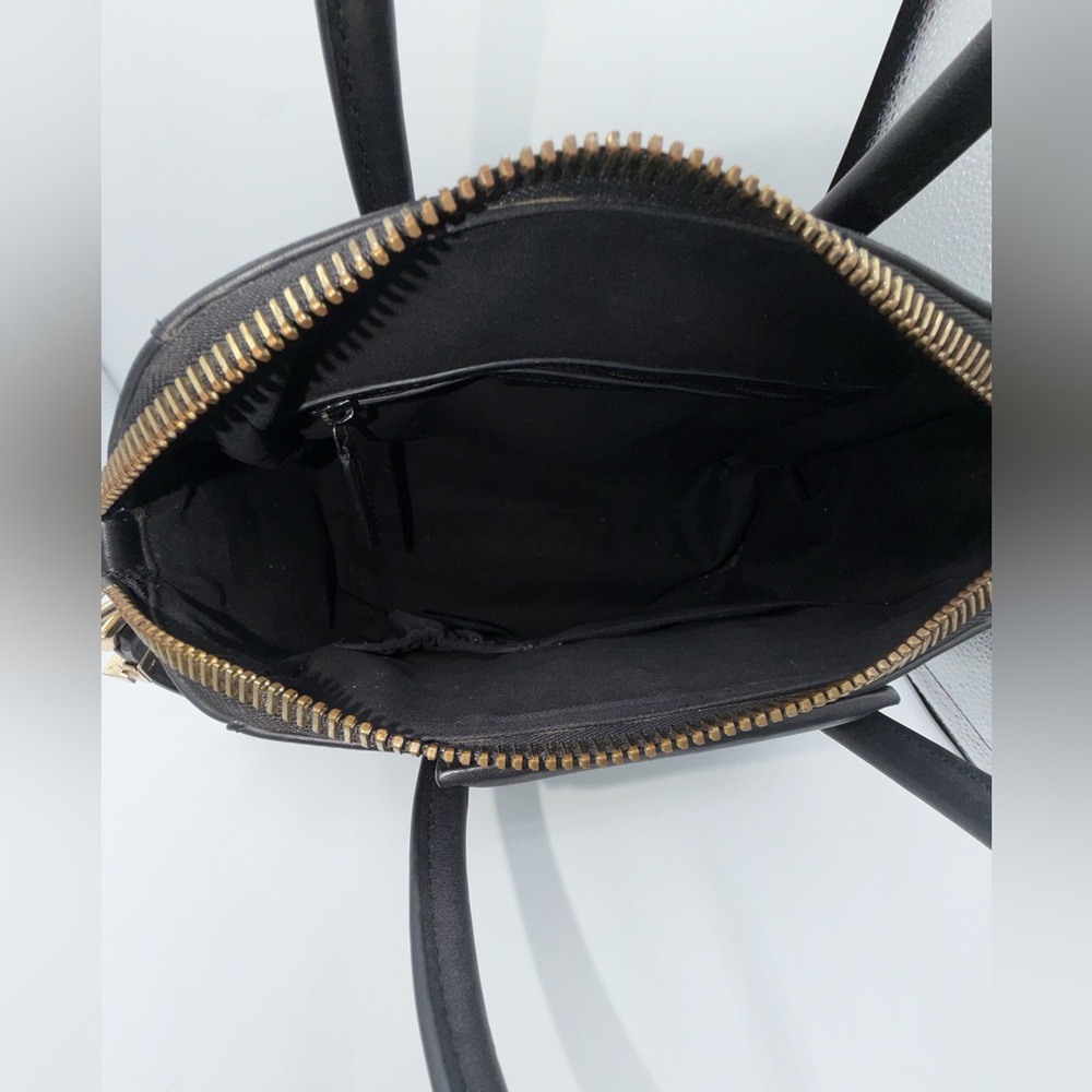 Givenchy Antigona Small Black Leather Satchel Top Handle Crossbody Bag - Picture 6 of 7
